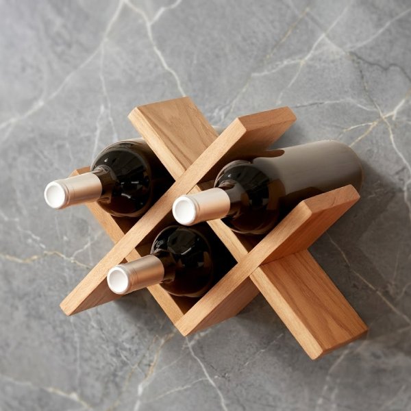 Wooden Wine Holder